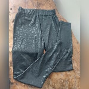 SHEIN Black Animal Print Leggings